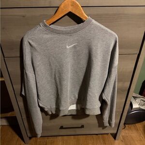 Nike Dri-FIT Gray Sweatshirt